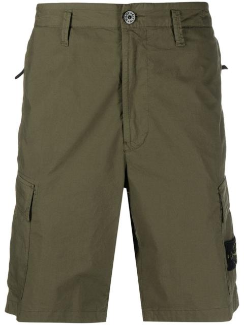 Stone Island stretch-cotton cargo shorts