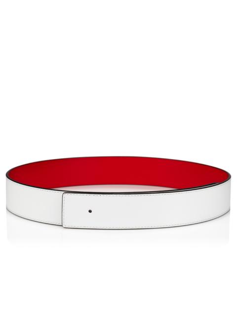 Christian Louboutin Belt Strap White