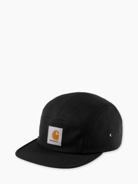 CARHARTT WIP BACKLEY CAP COTTON CANVAS BLACK