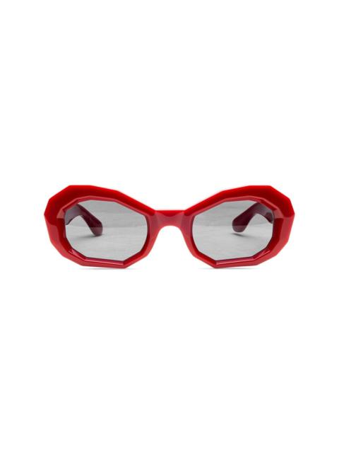 Honeycomb "Red" sunglasses
