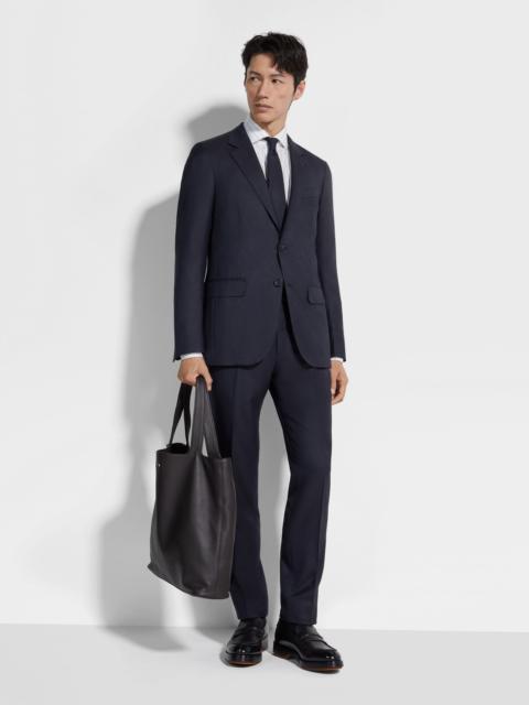 ZEGNA NAVY BLUE OASI CASHMERE SUIT
