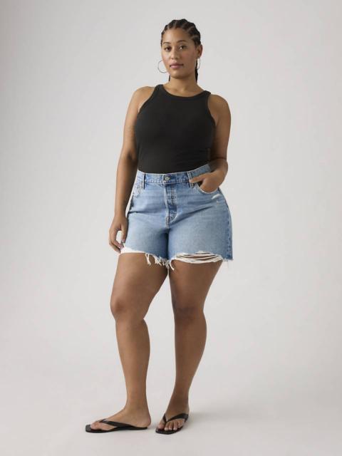 Levi's 501® WOMEN'S ORIGINAL HIGH-RISE SHORTS (PLUS SIZE)