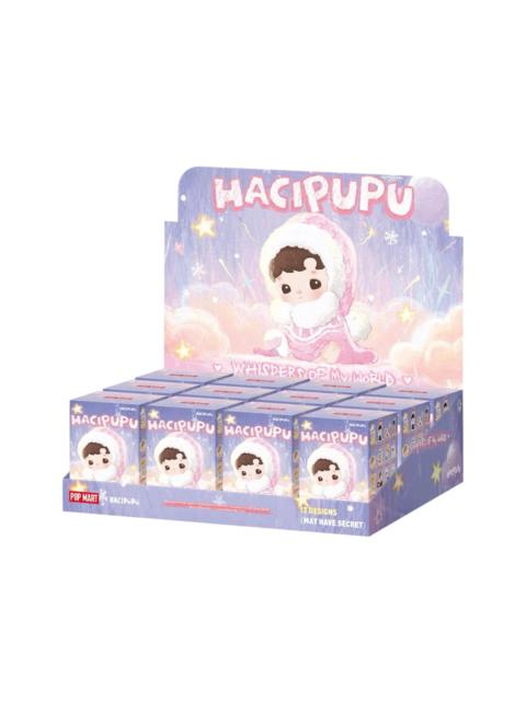 Pop Mart HACIPUPU Whispers of My World Series Figures Sealed Case (12 Blind Box)
