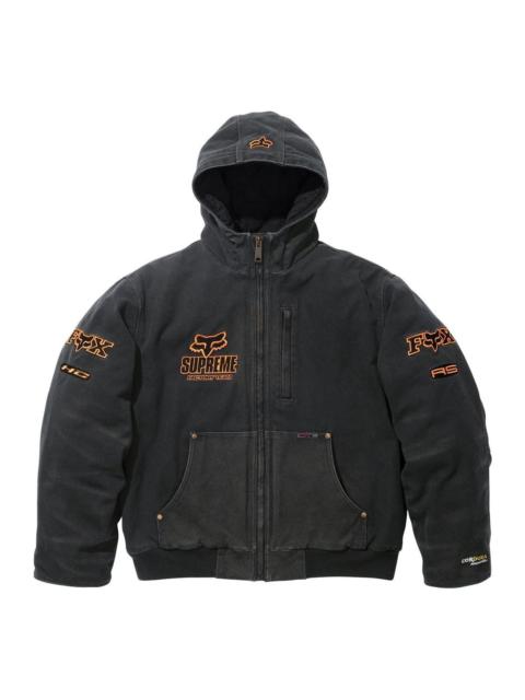 Supreme Supreme x Fox Racing Hooded Work Jacket 'Black' FW25J59-BLACK