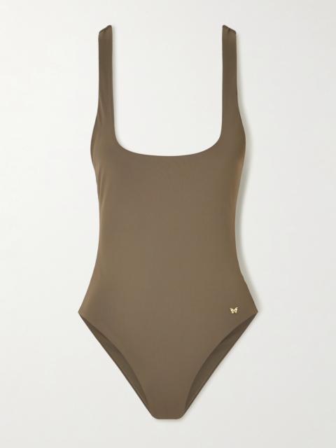 KIKI DE MONTPARNASSE Lace-up Swimsuit
