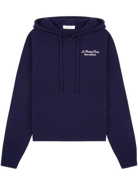 Sporty & Rich Faubourg cashmere hoodie