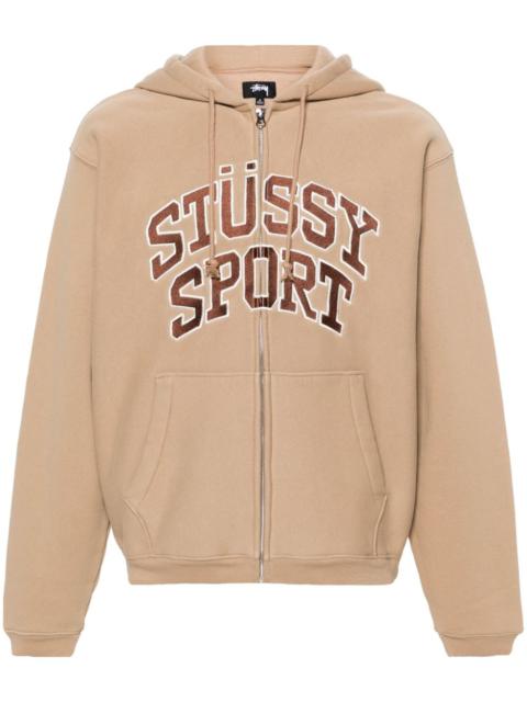 Stussy sport cotton blend hoodie