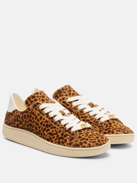 Valentino Royco calf hair sneakers