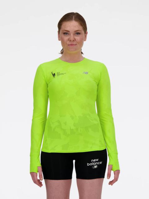 New Balance NYC Marathon Q Speed Jacquard Long Sleeve