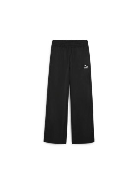 PUMA (WMNS) PUMA T7 Relaxed Track Pants 'Black' 624216-01