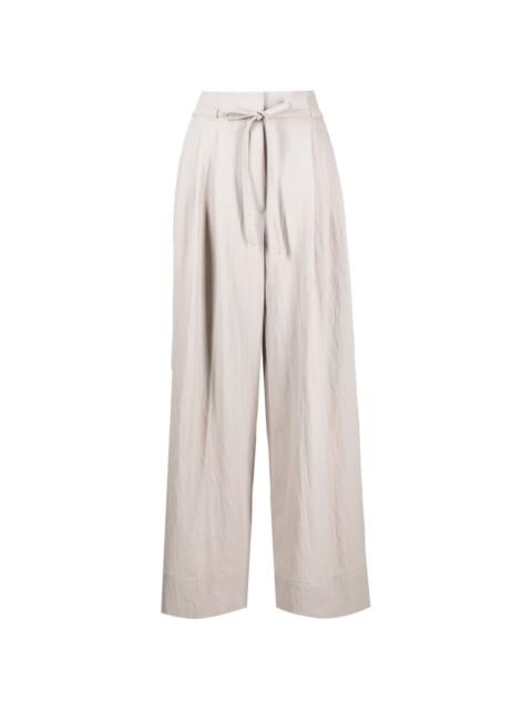 3.1 Phillip Lim high-waist drawstring palazzo trousers