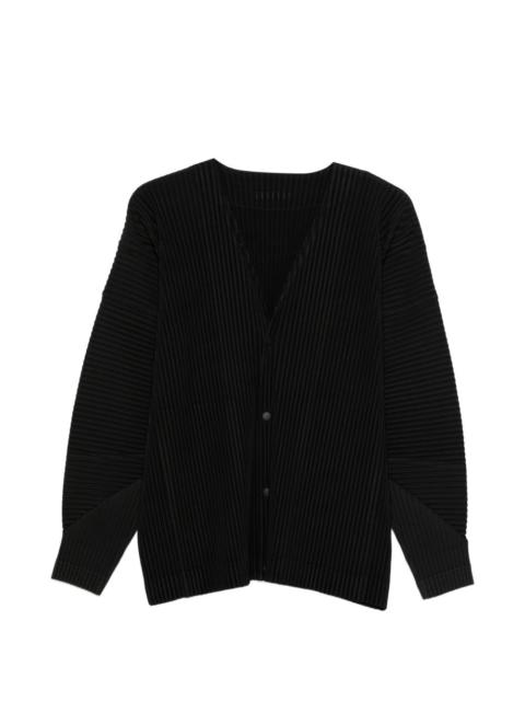 ISSEY MIYAKE pleated button jacket