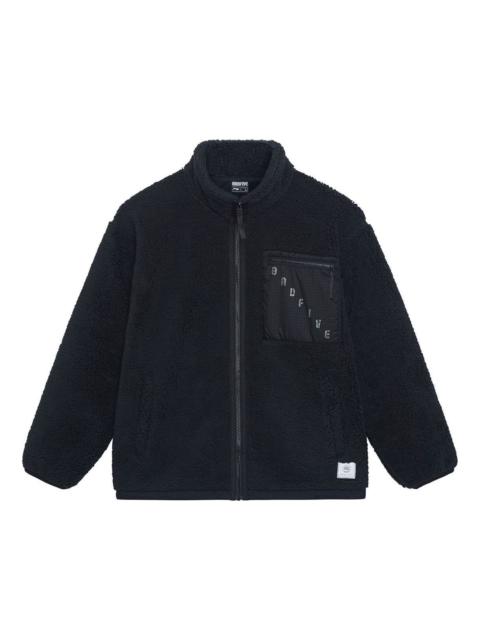 Li-Ning Li-Ning BadFive Pocket Polar Fleece Jacket 'Black' AFDSA67-4