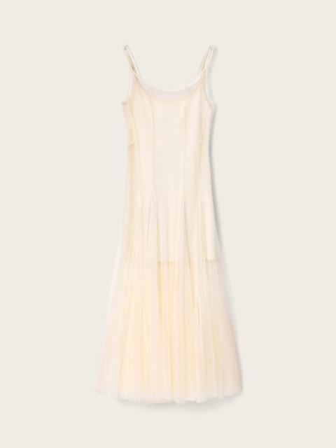 ALLSAINTS HARMONIA SLIM FIT 2-IN-1 DRESS