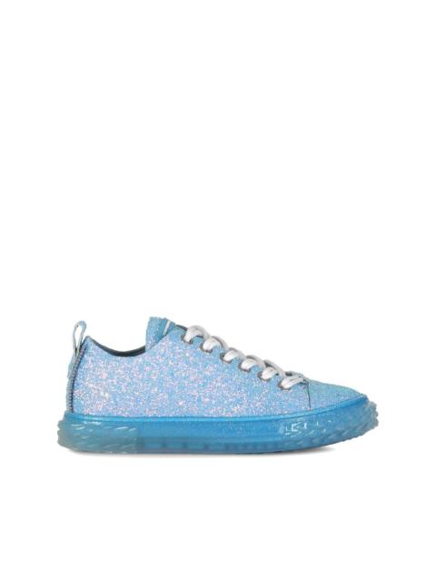 Giuseppe Zanotti Blabber glitter low-top sneakers