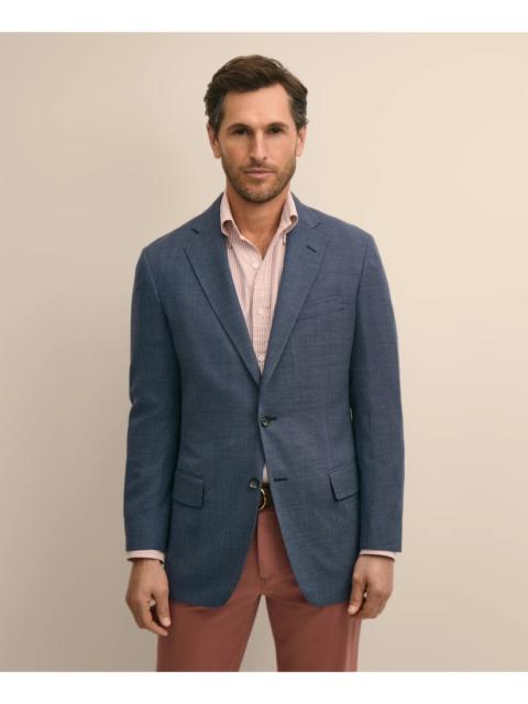 Brooks Brothers Traditional Fit Wool Hopsack Sport Coat