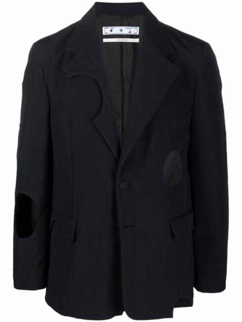 Meteor padded blazer