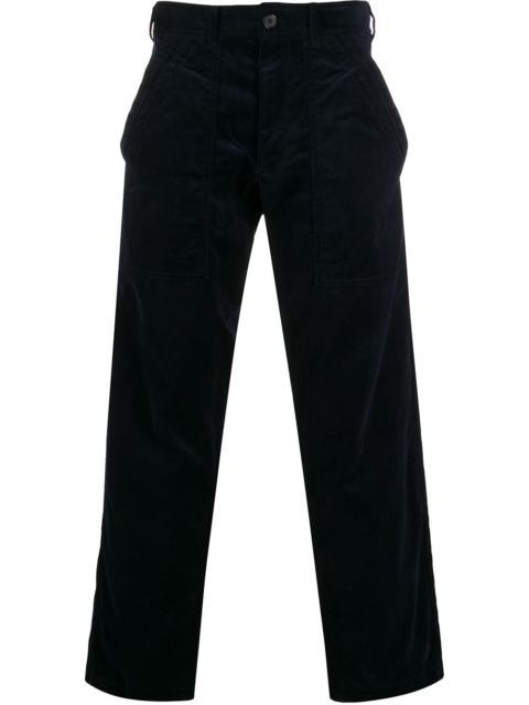Comme des Garçons SHIRT corduroy straight-leg trousers