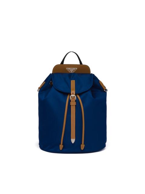 Prada Nylon and Saffiano leather backpack