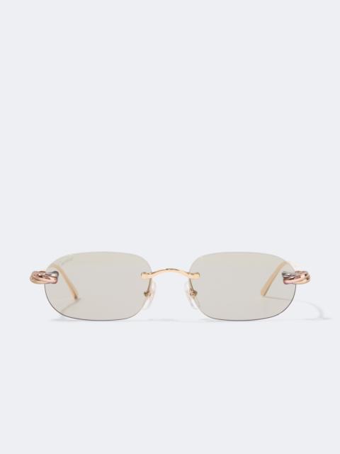 Cartier Trinity De Cartier oval sunglasses
