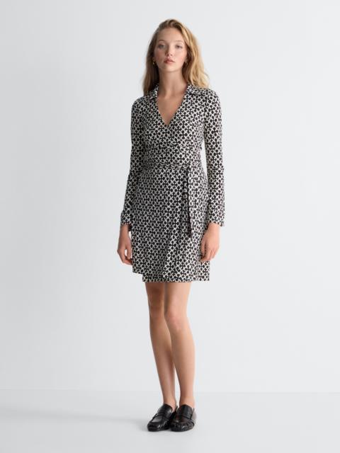 DIANE VON FURSTENBERG New Jeanne Silk Wrap Dress