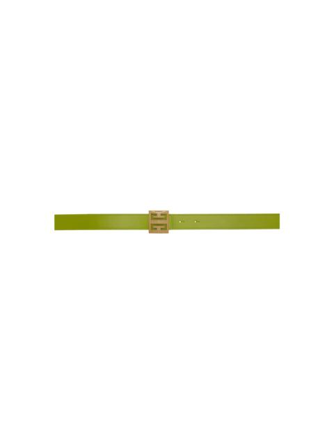 Givenchy Green Reversible 4G Belt