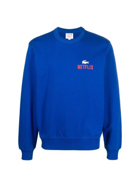 x Netflix logo-print sweatshirt