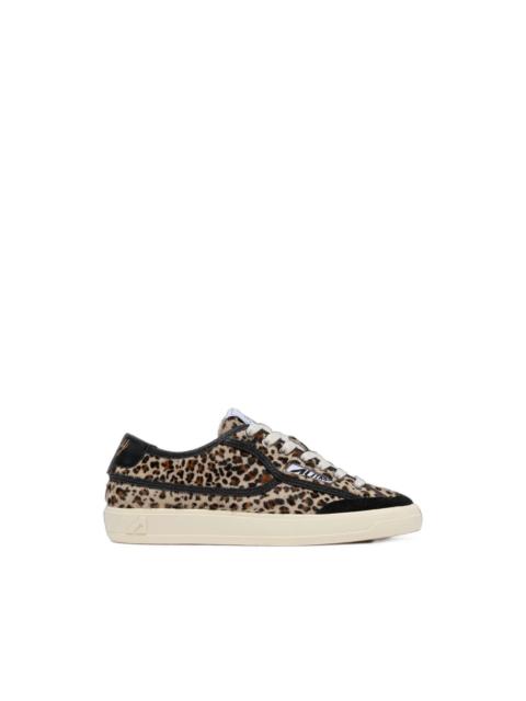AUTRY Windscape Low leopard-print sneakers