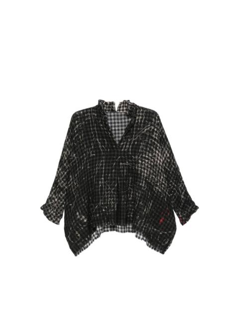 Daniela Gregis Printed silk shirt