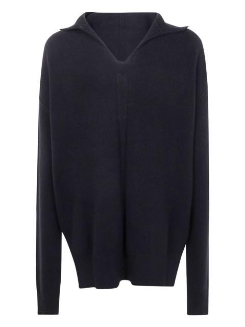 collared cashmere sweater