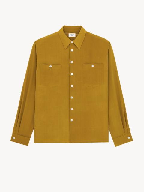 SHIRT IN SILK CREPE DE CHINE