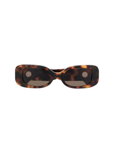 LINDA FARROW Lola tortoise-shell sunglasses