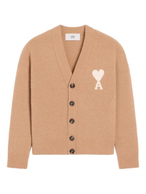 AMI Paris Ami de Coeur knitted cardigan