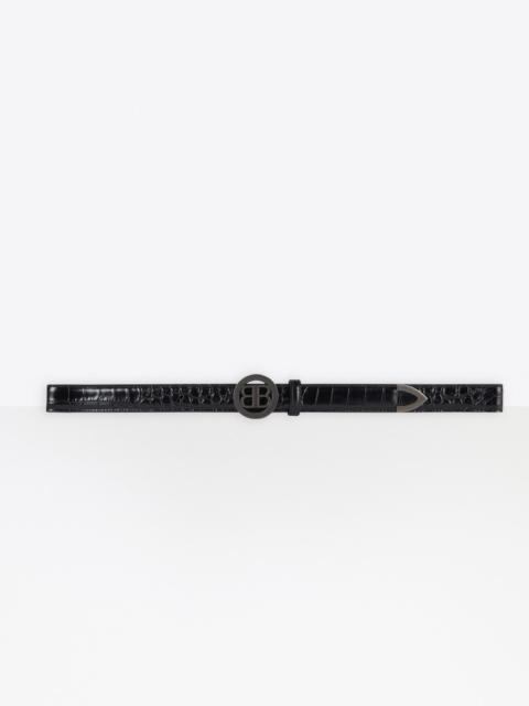 BALENCIAGA Circle BB Belt