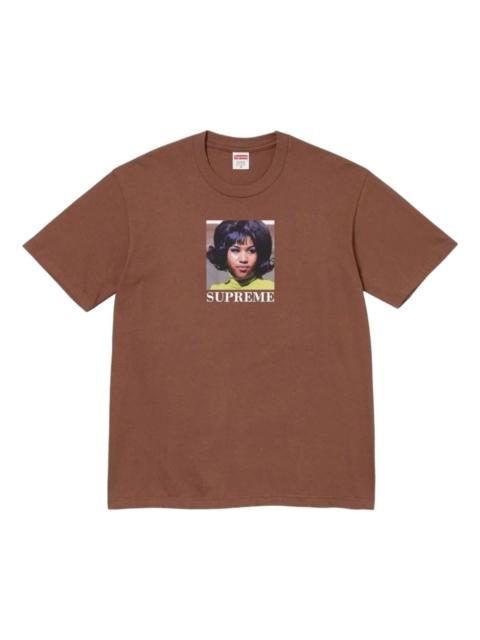 Supreme Supreme SS26 Aretha T-Shirt 'Brown' SUP-SS26-161-BRN