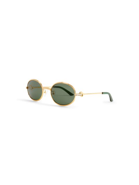 CASABLANCA Green & Gold The Hero Sunglasses