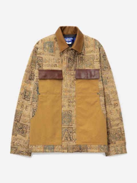 Junya Watanabe MAN GOBELIN WEAVE X COTTON DUCK JACKET