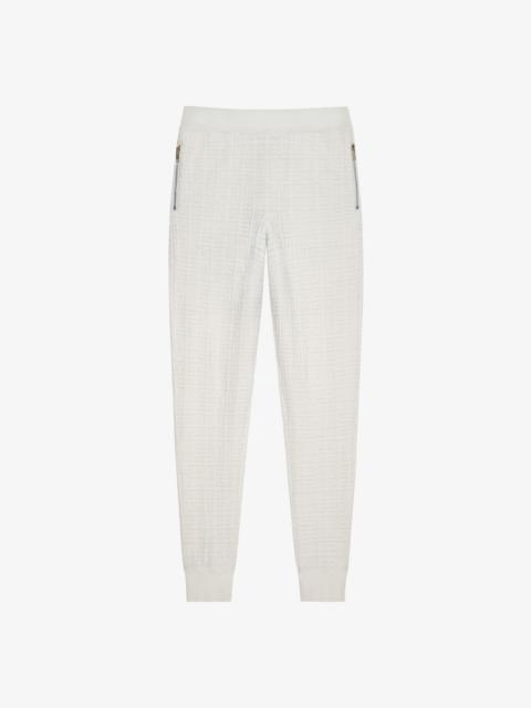 Givenchy SLIM FIT JOGGER PANTS IN 4G CASHMERE