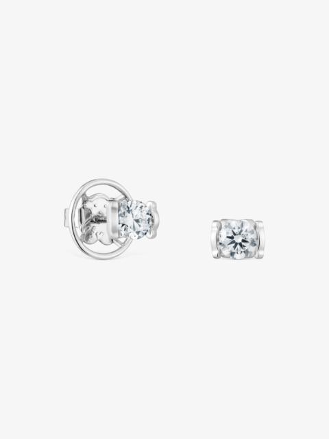 TOUS Short platinum Earrings with 1.00ct lab-grown diamonds TOUS Sweet Diamonds LGD