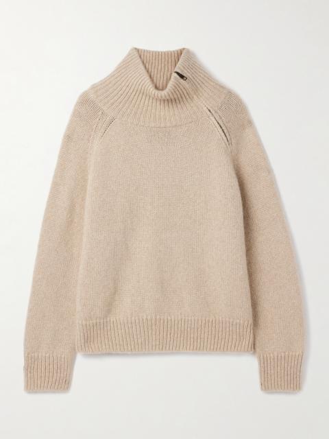 NILI LOTAN Raelynn Cashmere Turtleneck Sweater