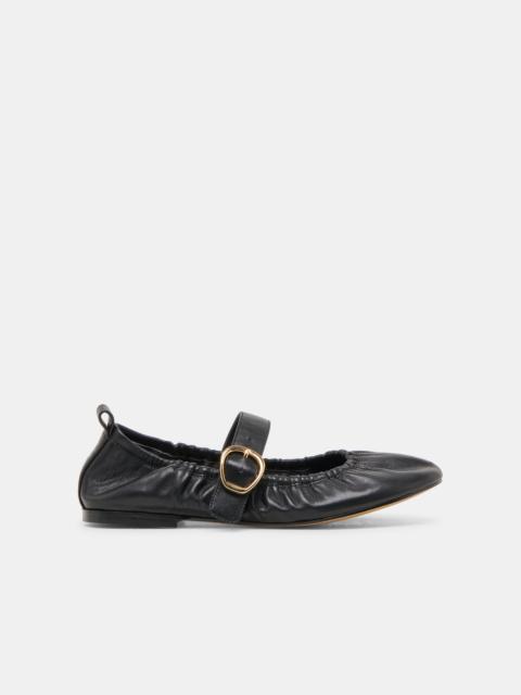 dolce vita CAELY BALLET FLATS BLACK LEATHER