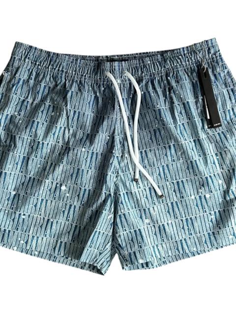 AMIRI Core Logo Swimshorts "Blue Gradient" PF23MSB018 420