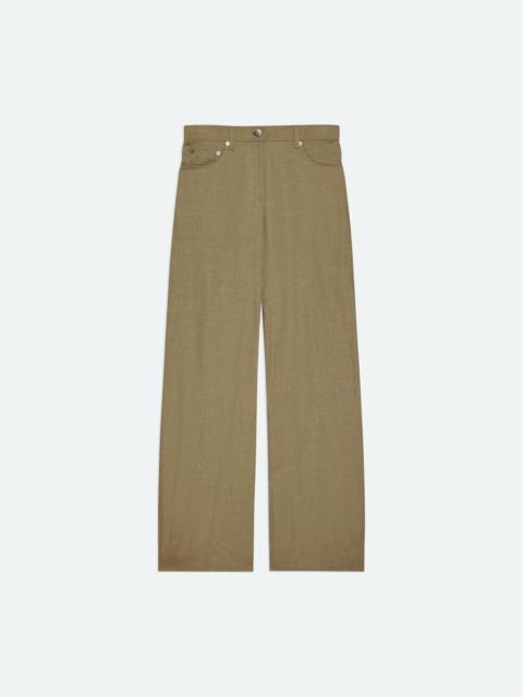Helmut Lang WRINKLED BOOTCUT TROUSERS
