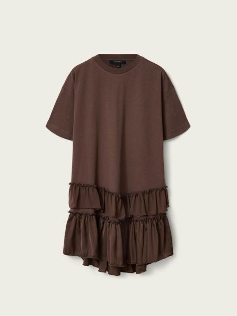 ALLSAINTS FEYRE RELAXED FIT MINI DRESS