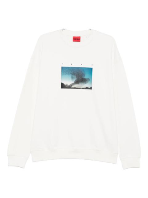 HUGO Hugo Graphic-print Sweatshirt