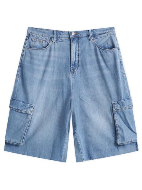GOOD AMERICAN Good American Denim Cargo Short