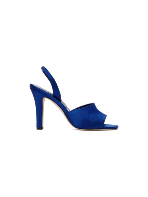 Blue Clotilde Heeled Sandals