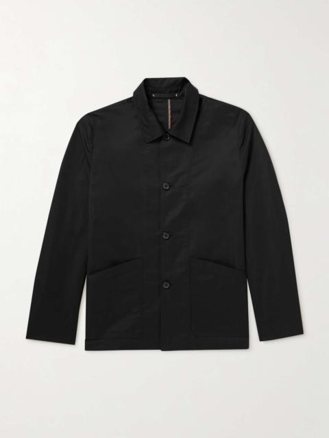 Cotton-Blend Shell Shirt Jacket