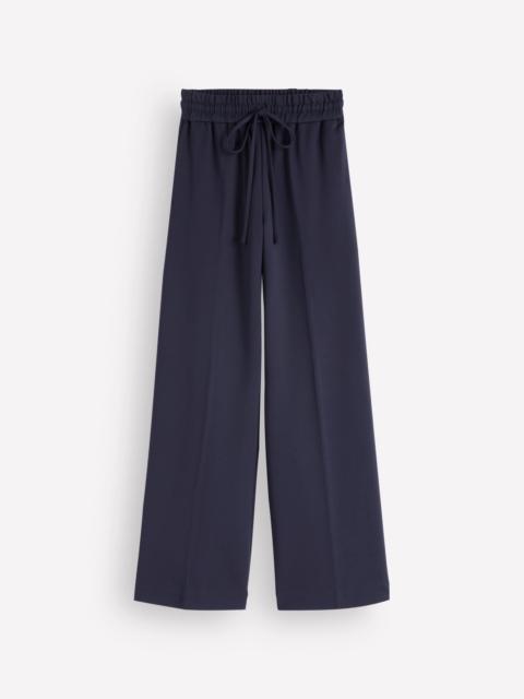 BODEN Greenwich Tie Ponte Pants-Navy