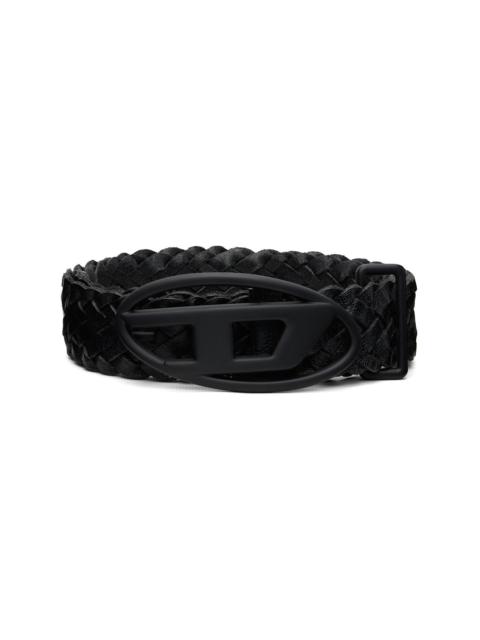 Diesel Black B-1dr Braidered Belt